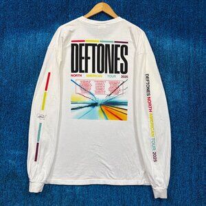 Deftones Private Music North American 25 Tour Long Sleeve 2X